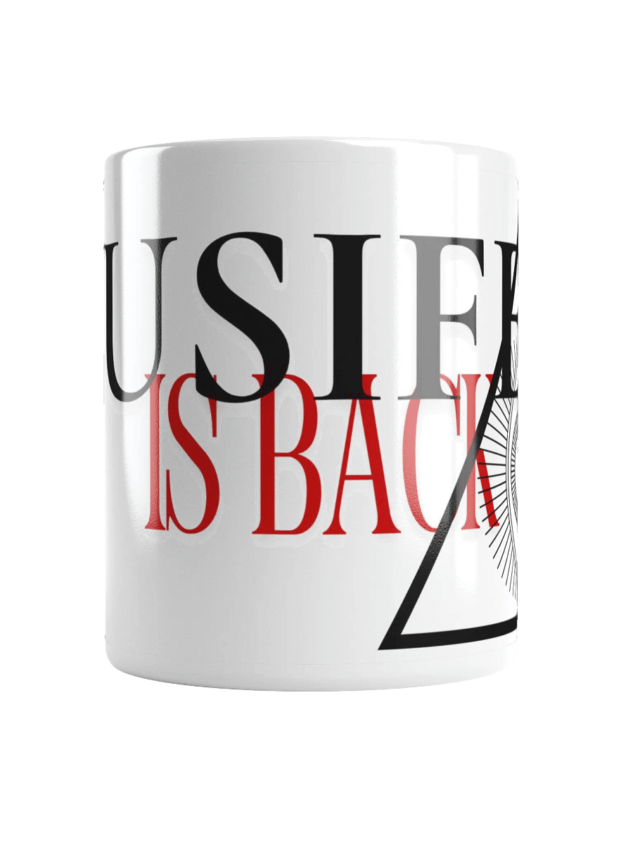 LUSIFER IS BACK White Glossy Mug ( Special Edition ) product image (9)