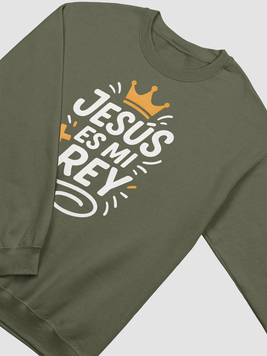 Sudadera Unisex Cuello Redondo | Jesús es mi Rey product image (13)