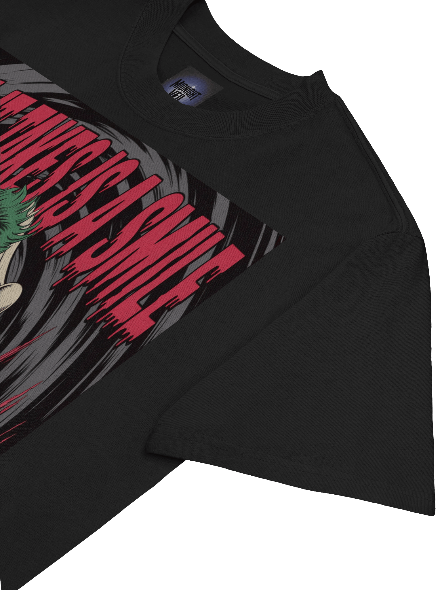 Joker 'All It Takes Is A Smile' Oversized Faded T-Shirt product image (7)