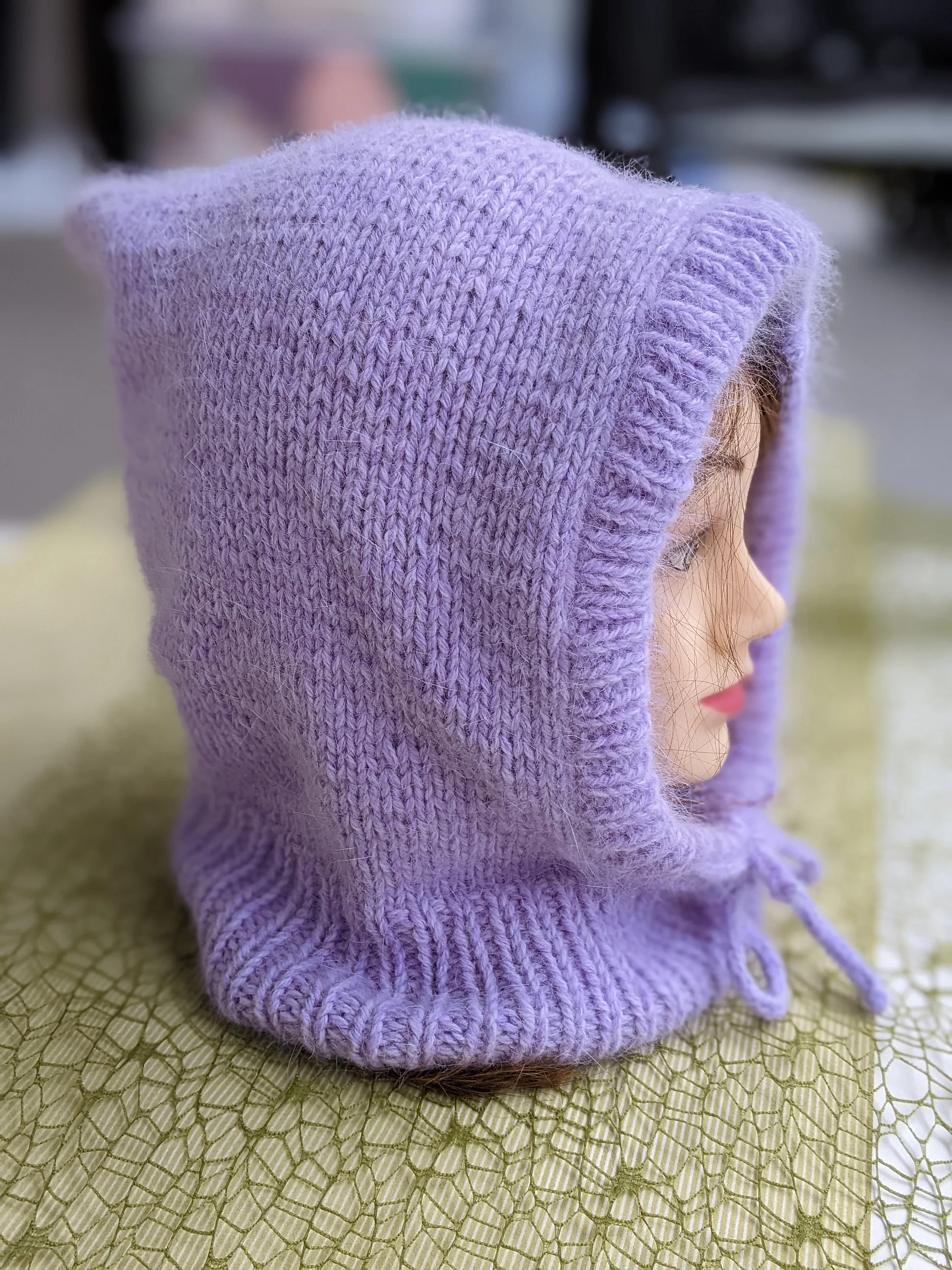 Knit Hooded Cowl Pattern product image (10)