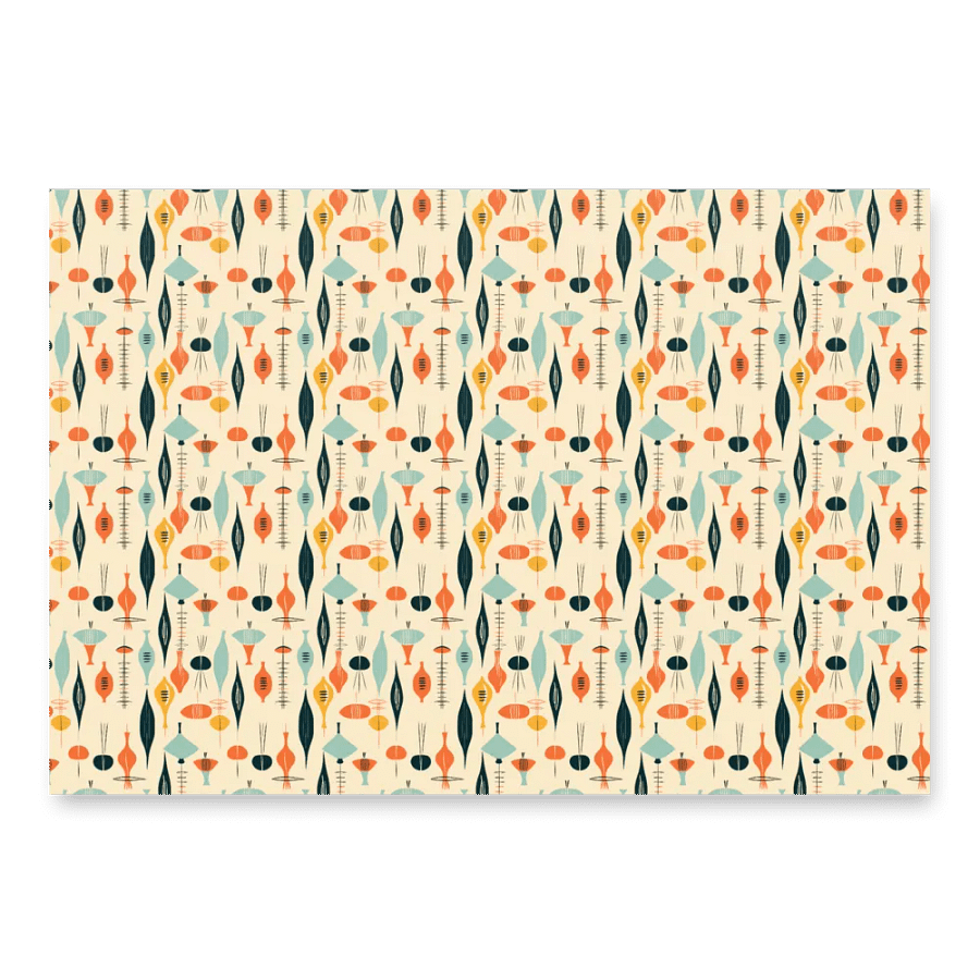 Lava Lamp, Peaches and Cream, Wrapping Paper product image (4)