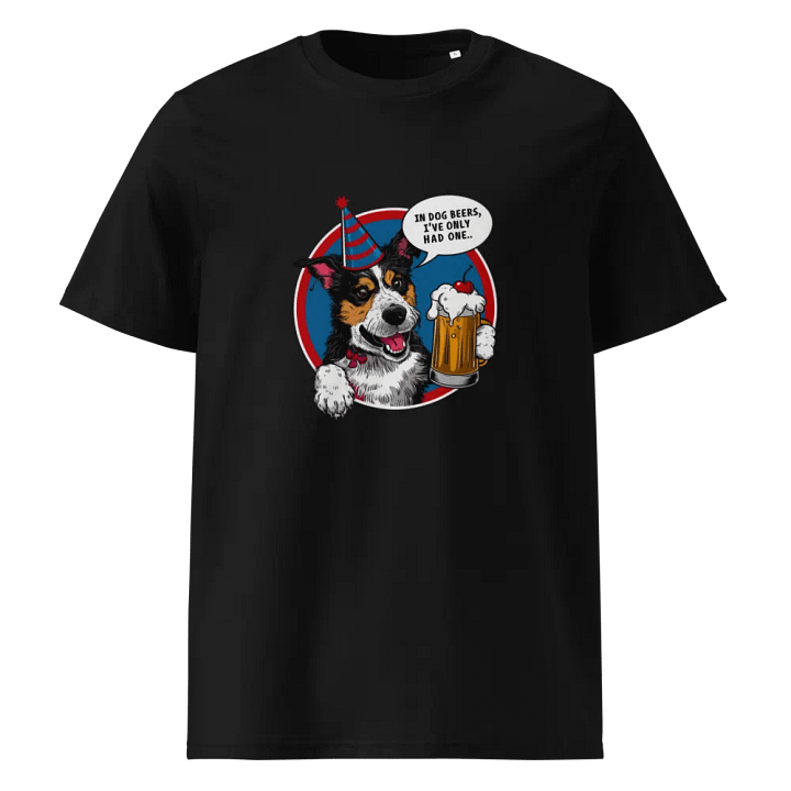 Funny Dog Beer Party Hat Illustration product image (1)
