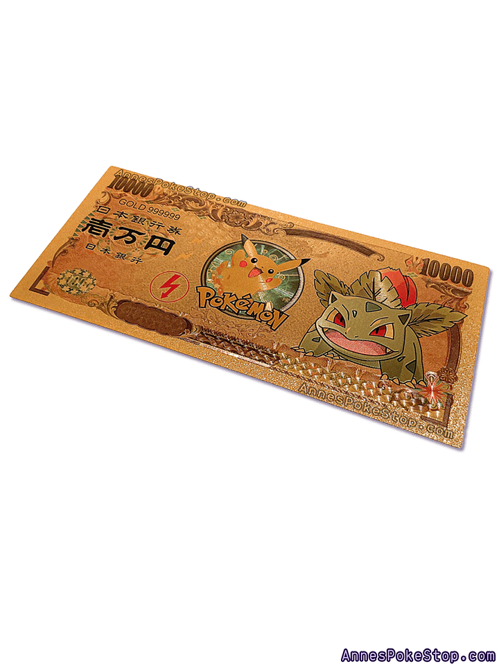 24k Banknote Collectable - Ivysaur product image (2)