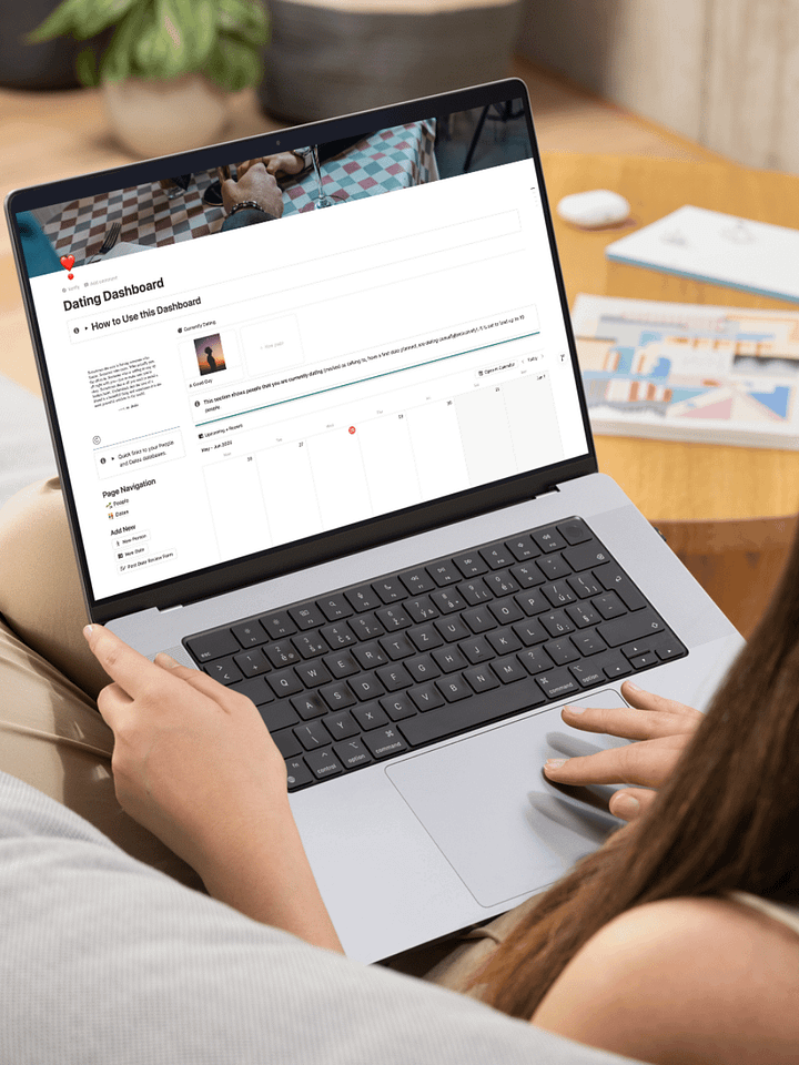 Complete Dating Dashboard (Notion Template) product image (1)