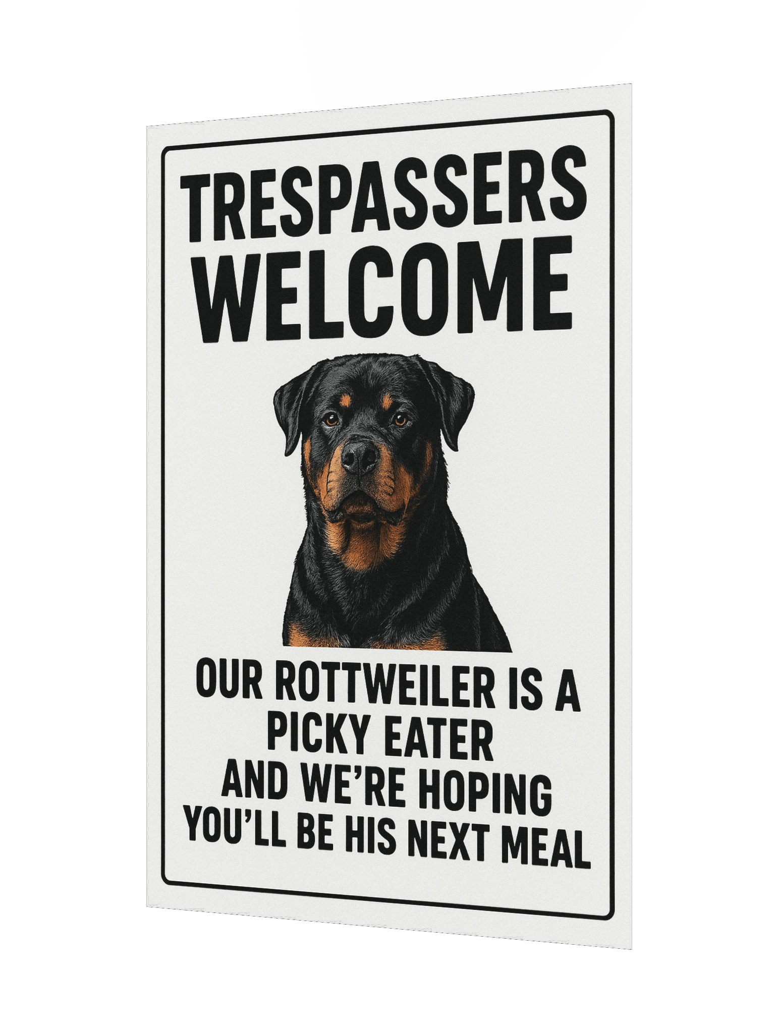 Beware of Rottweiler Poster product image (8)