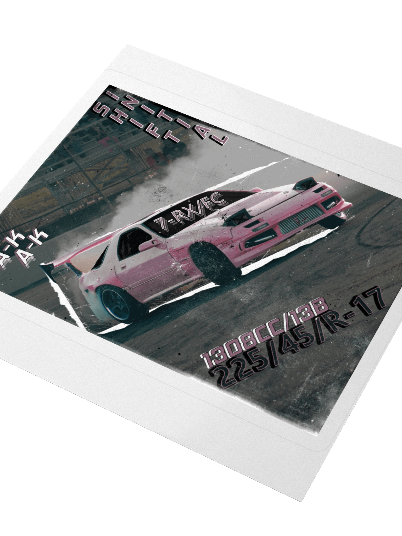 Initial Shift, FC/RX-7 Drift Cut-out | Kiss-cut Sticker product image (3)