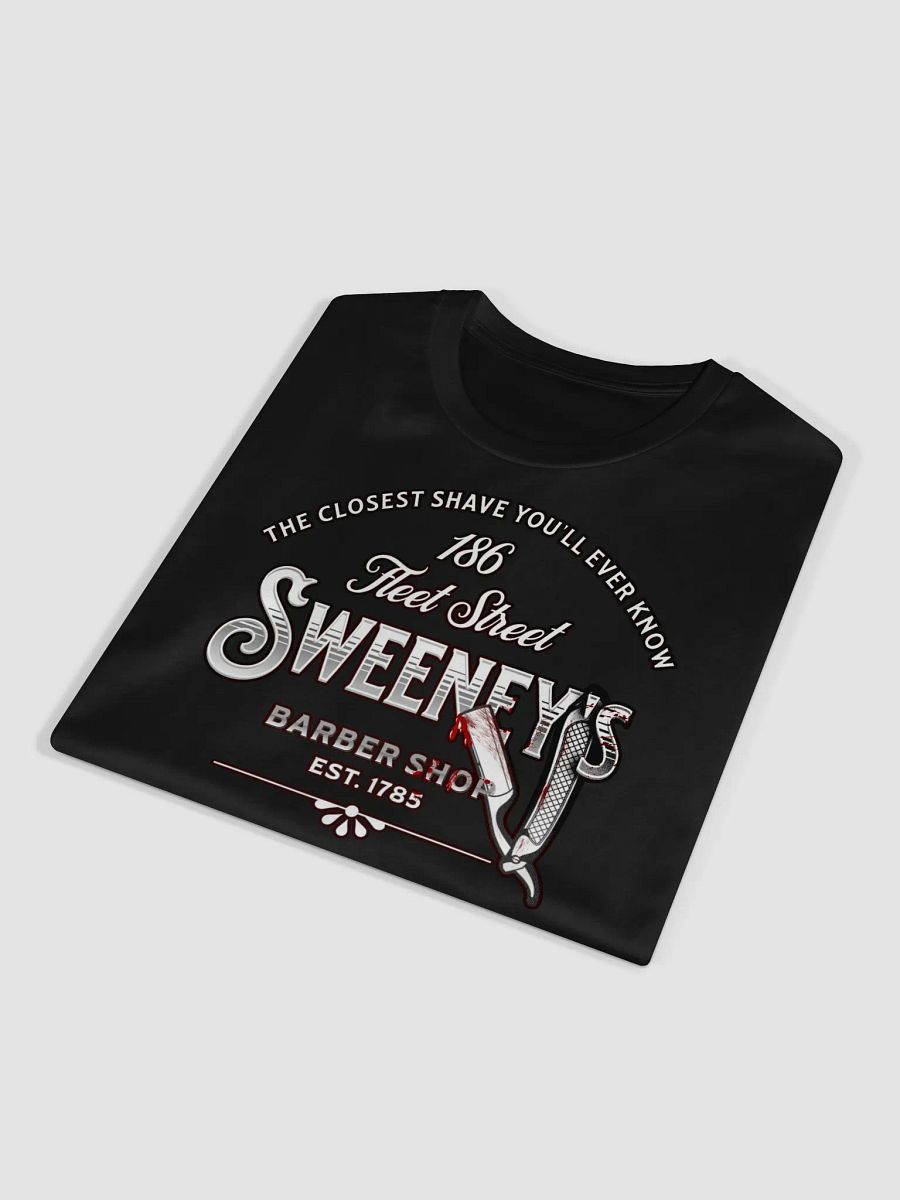 Sweeney Todd Barber Shop Tee – AS Colour Unisex Premium Gothic Broadway Shirt product image (3)