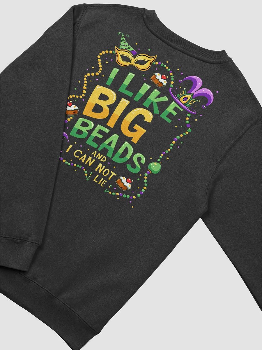 I Like Big Beads and I Cannot Lie Crewneck Sweatshirt product image (4)