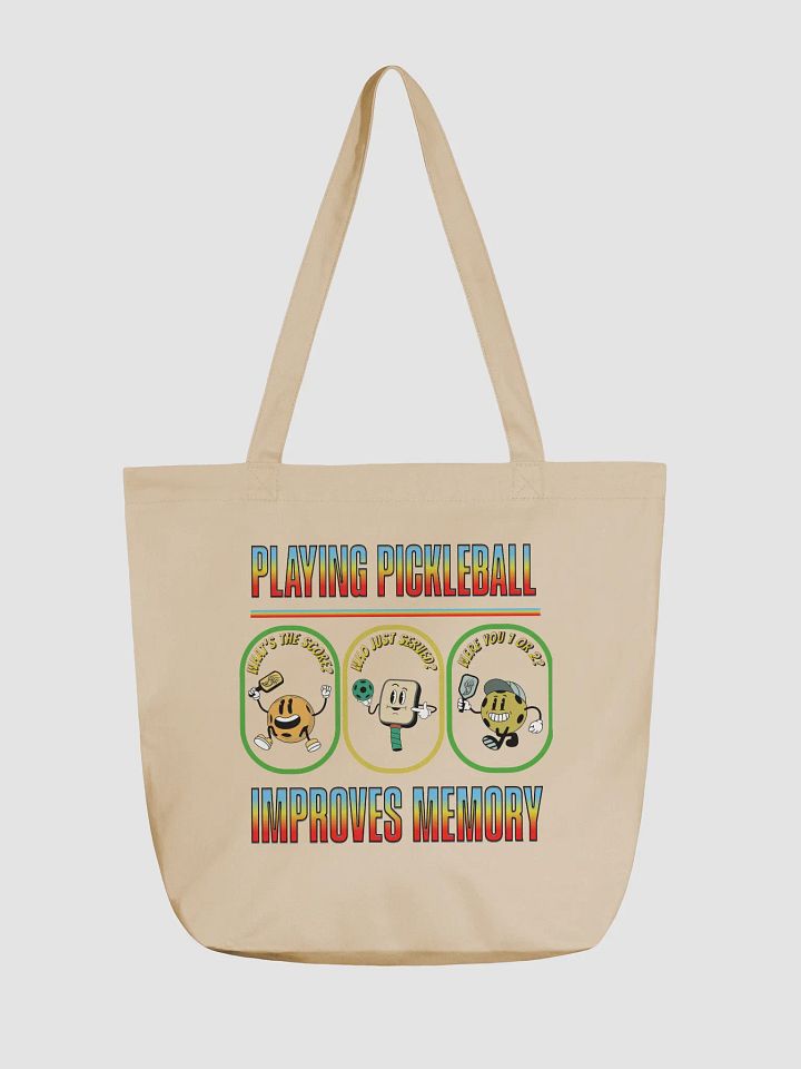Playing Pickleball Improves Memory Tote product image (5)