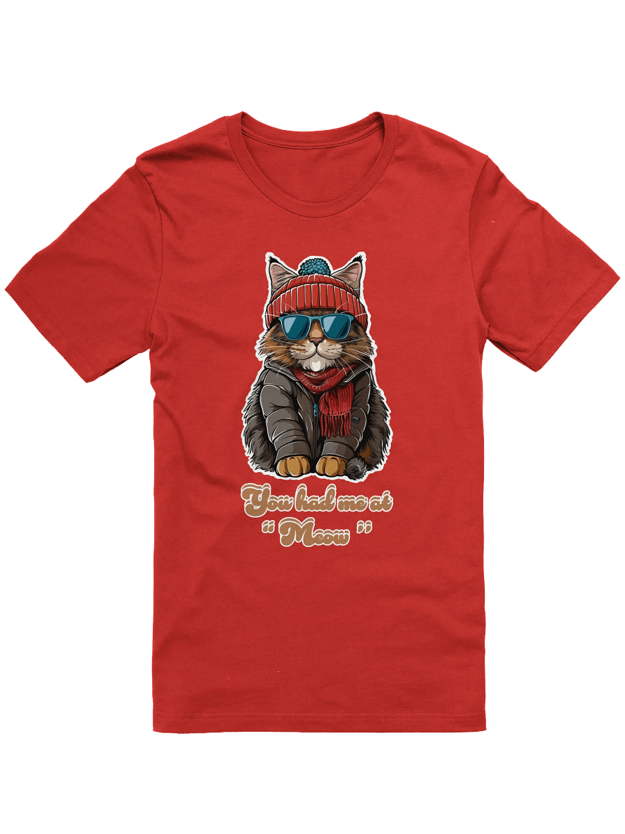 Meow Winter Vibes T-Shirt product image (1)