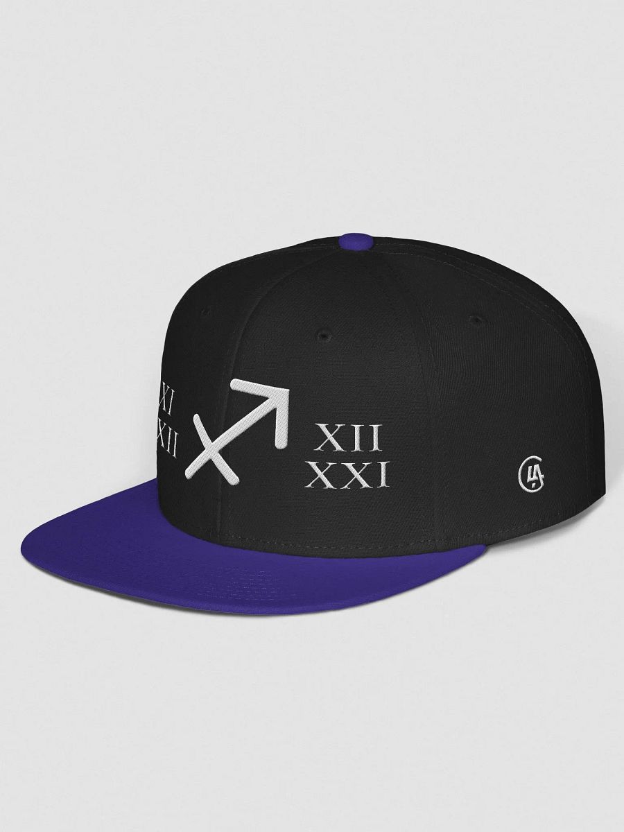 Sagittarius Zodiac Sign "Aim" : Journey of Wisdom Snapback Cap product image (2)