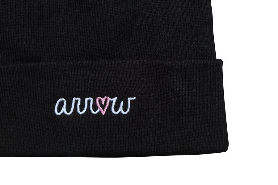 beanie (pink & black) product image (2)