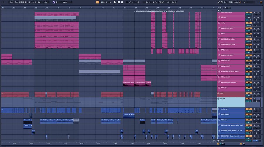 making a Dabin x Kai Wachi type beat project file, "Hollow-like" product image (3)