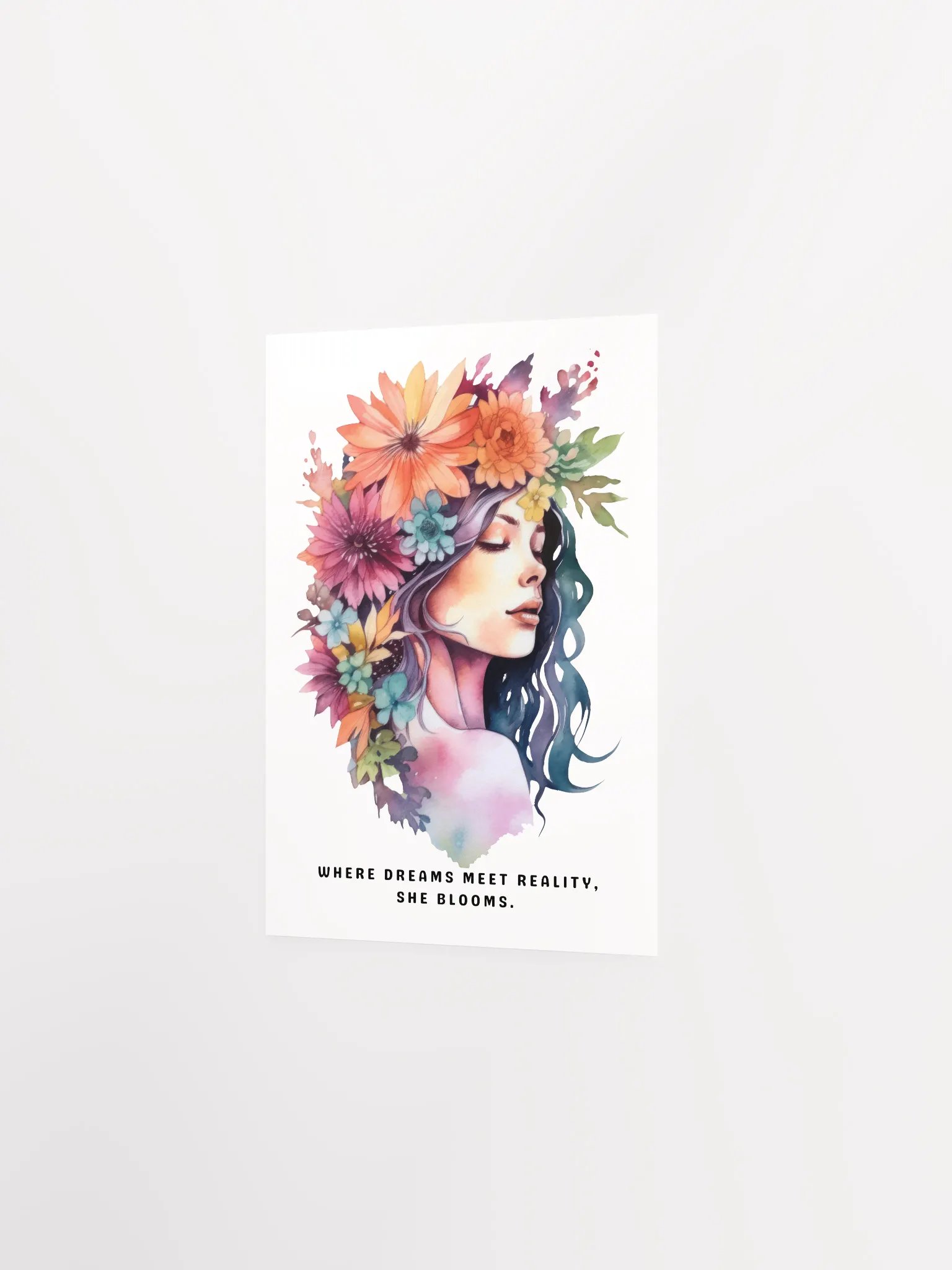 Ethereal Bloom Watercolor Poster product image (8)