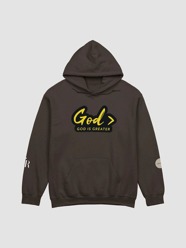 God > HOODIE - (YELLOW TEXT) product image (4)