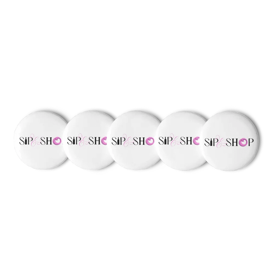 SIP & SHOP Button Set product image (6)