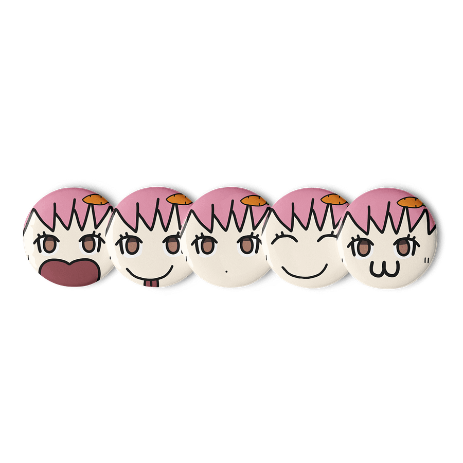 This Wonderful World Birthday 2025 Celebration - Cooky Usagida 5 Pack Buttons product image (1)