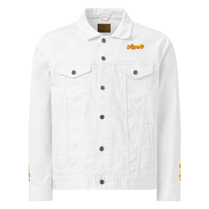 Sunset Script Denim Jacket product image (9)