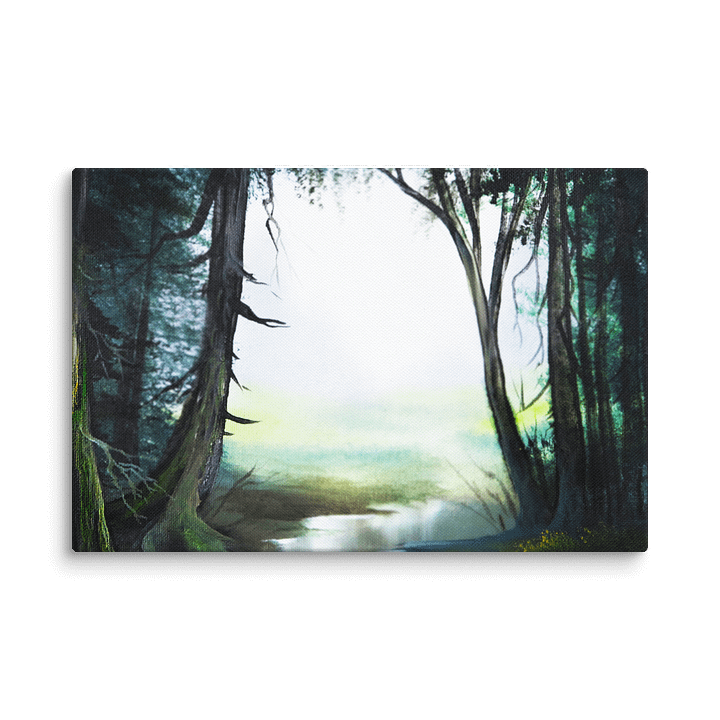 Reflections of Solitude Deep Forest Still Water product image (7)