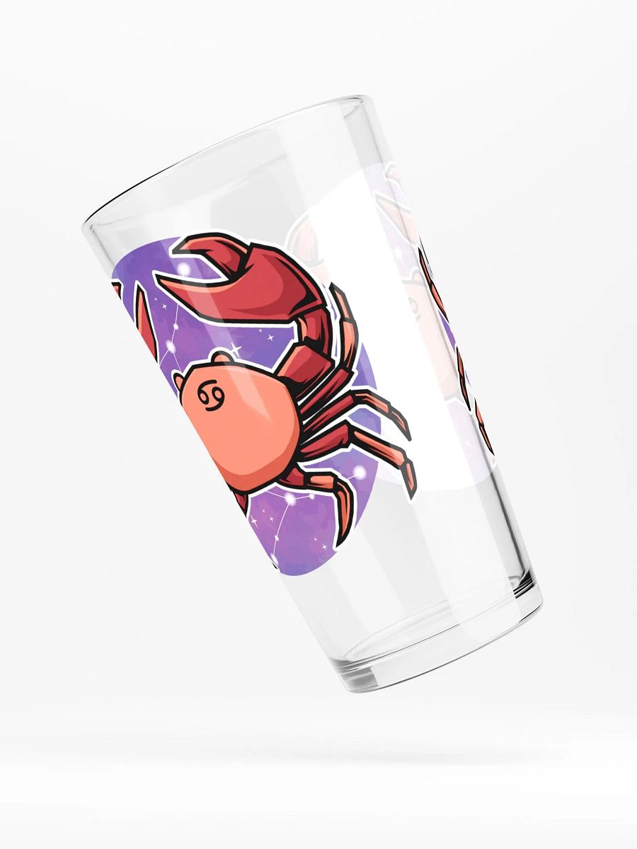 Zodiac Cancer Shaker Pint Glass product image (4)