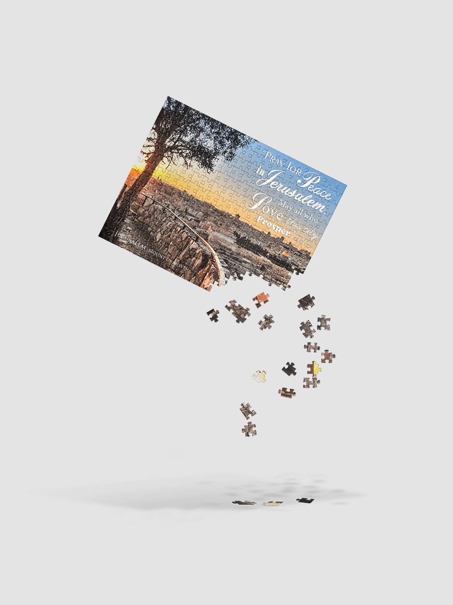 PRAY FOR PEACE IN JERUSALEM Jigsaw Puzzle product image (3)