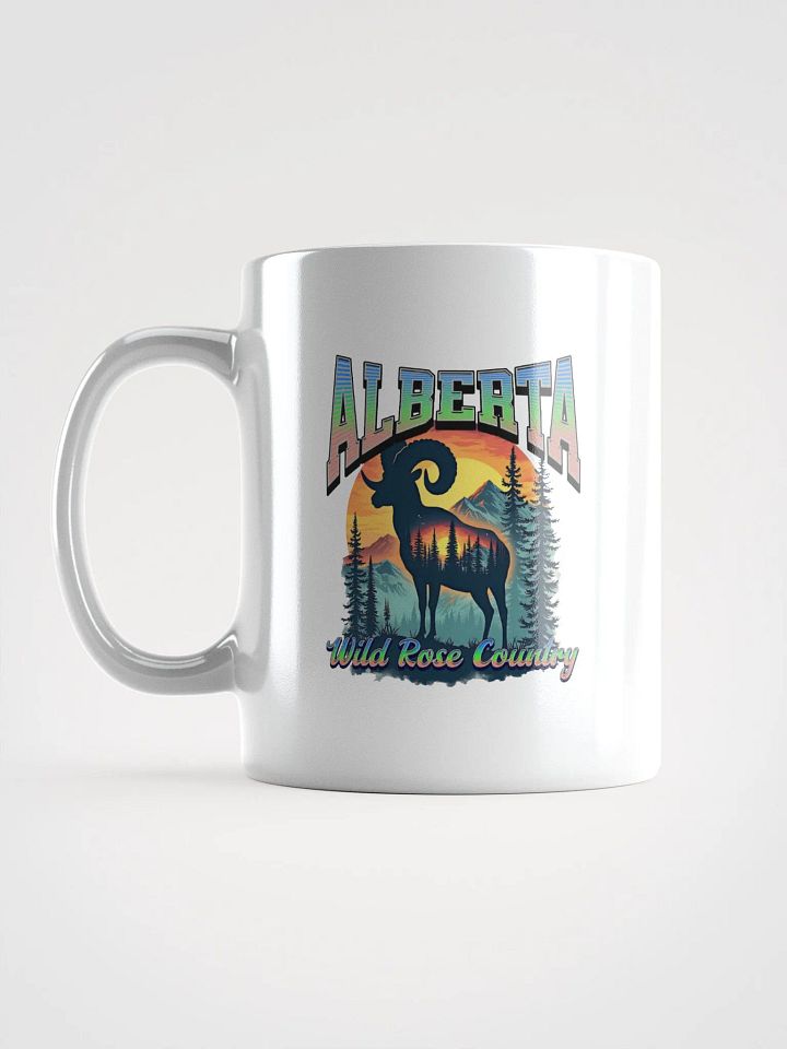 Alberta Wild Rose Country Rocky Mountain Bighorn SheepMug product image (1)