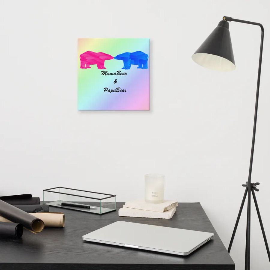 Mama & Papa Bear Canvas product image (14)