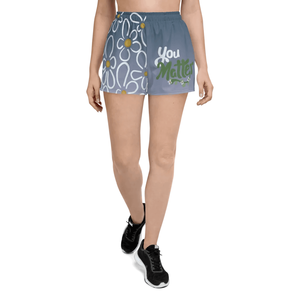 You Matter Flower Shorts product image (4)