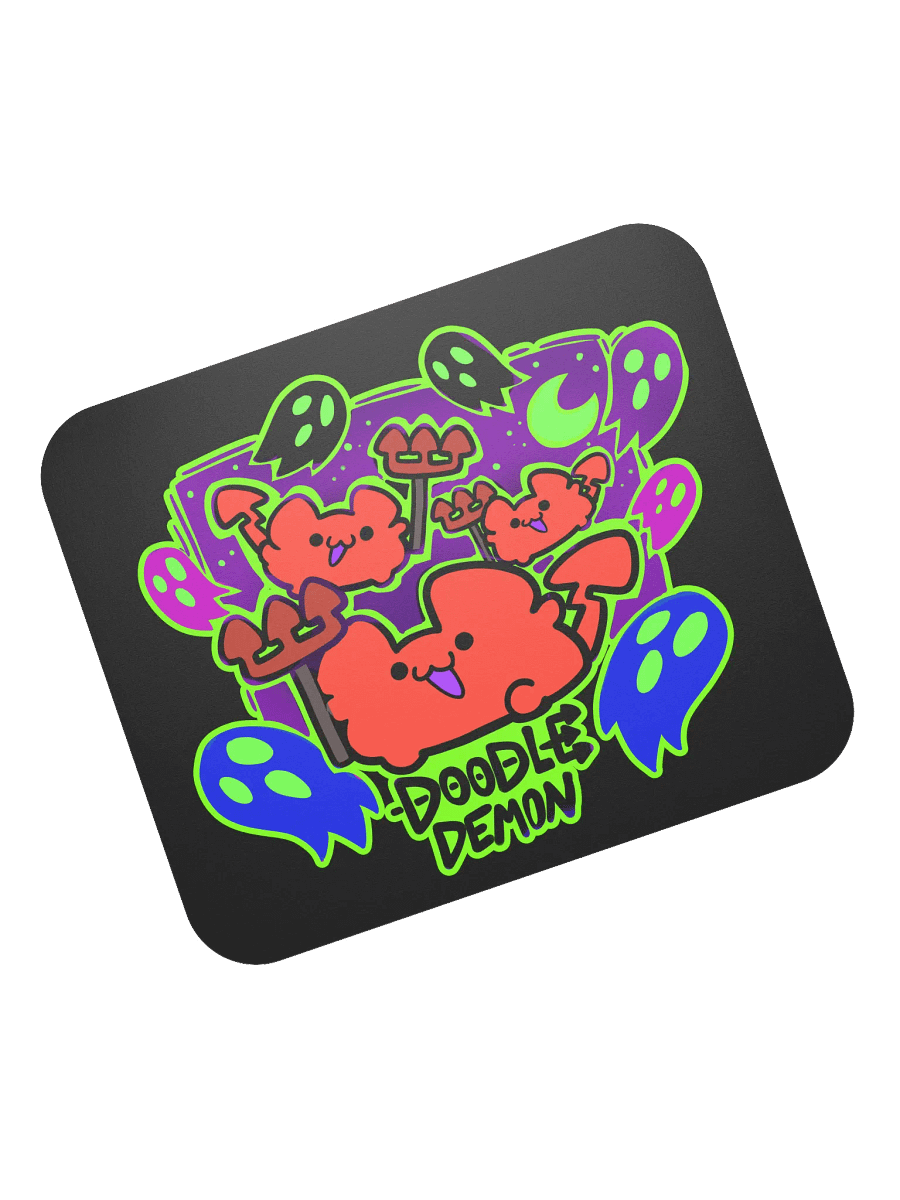 Doodle Demon Mouse Pad product image (7)