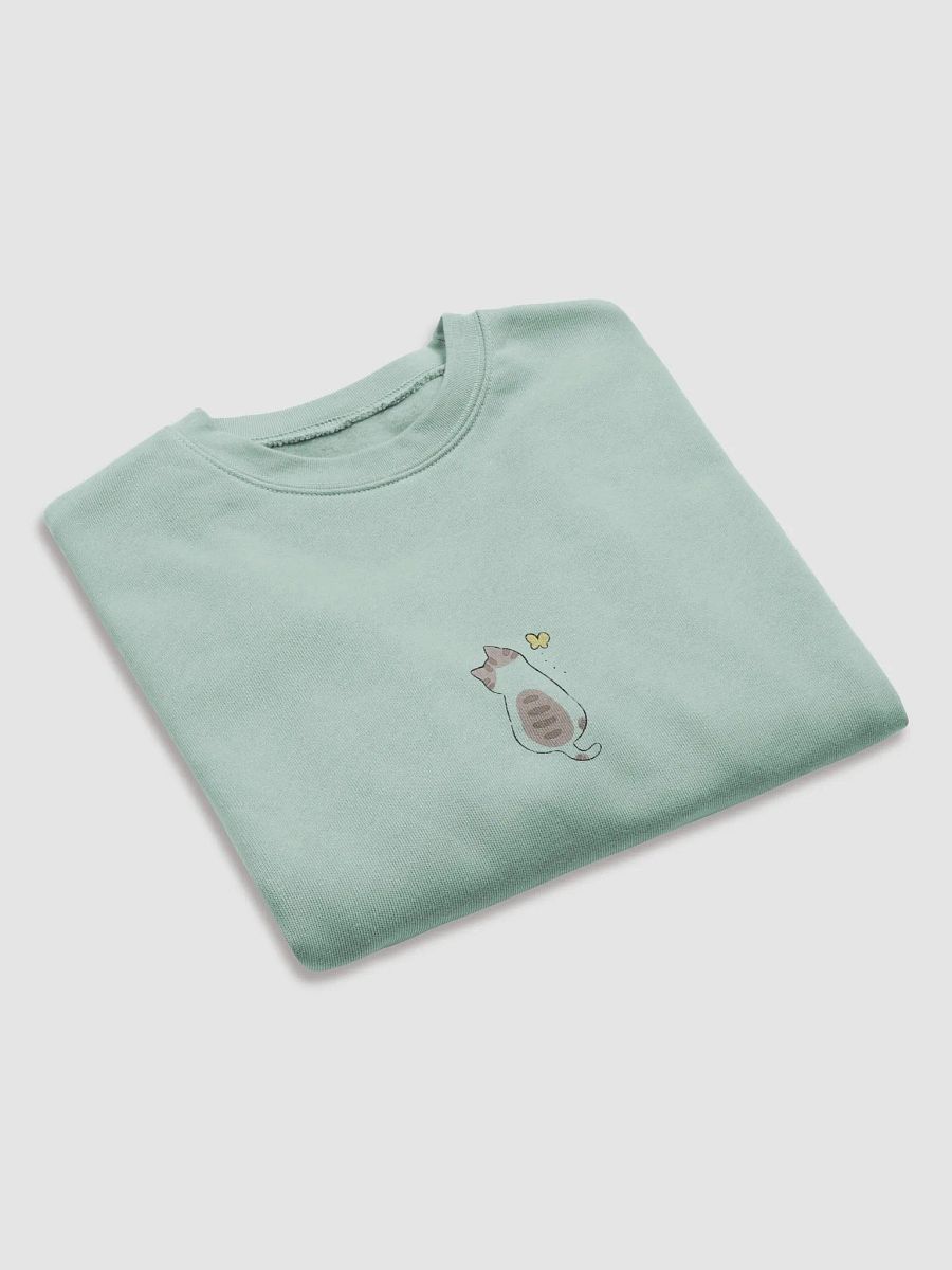 Wanderlust Cat Crop Sweatshirt product image (13)