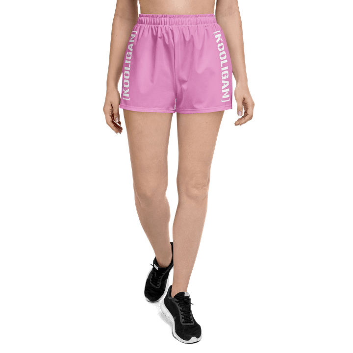KOOLIGAN - Women of Love Athletic Shorts Pink product image (1)