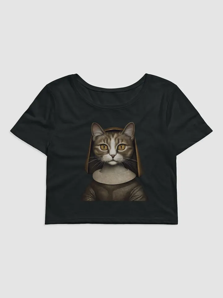 Renaissance Cat Women's Crop Tee product image (3)