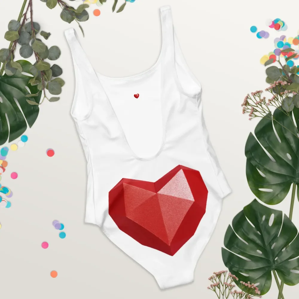 Crystal Heart All-Over Swimsuit product image (12)