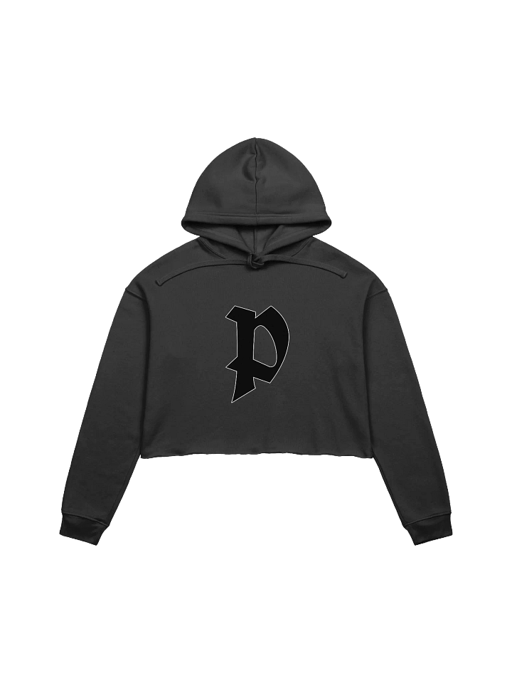 "P" Logo Crop Hoodie product image (1)