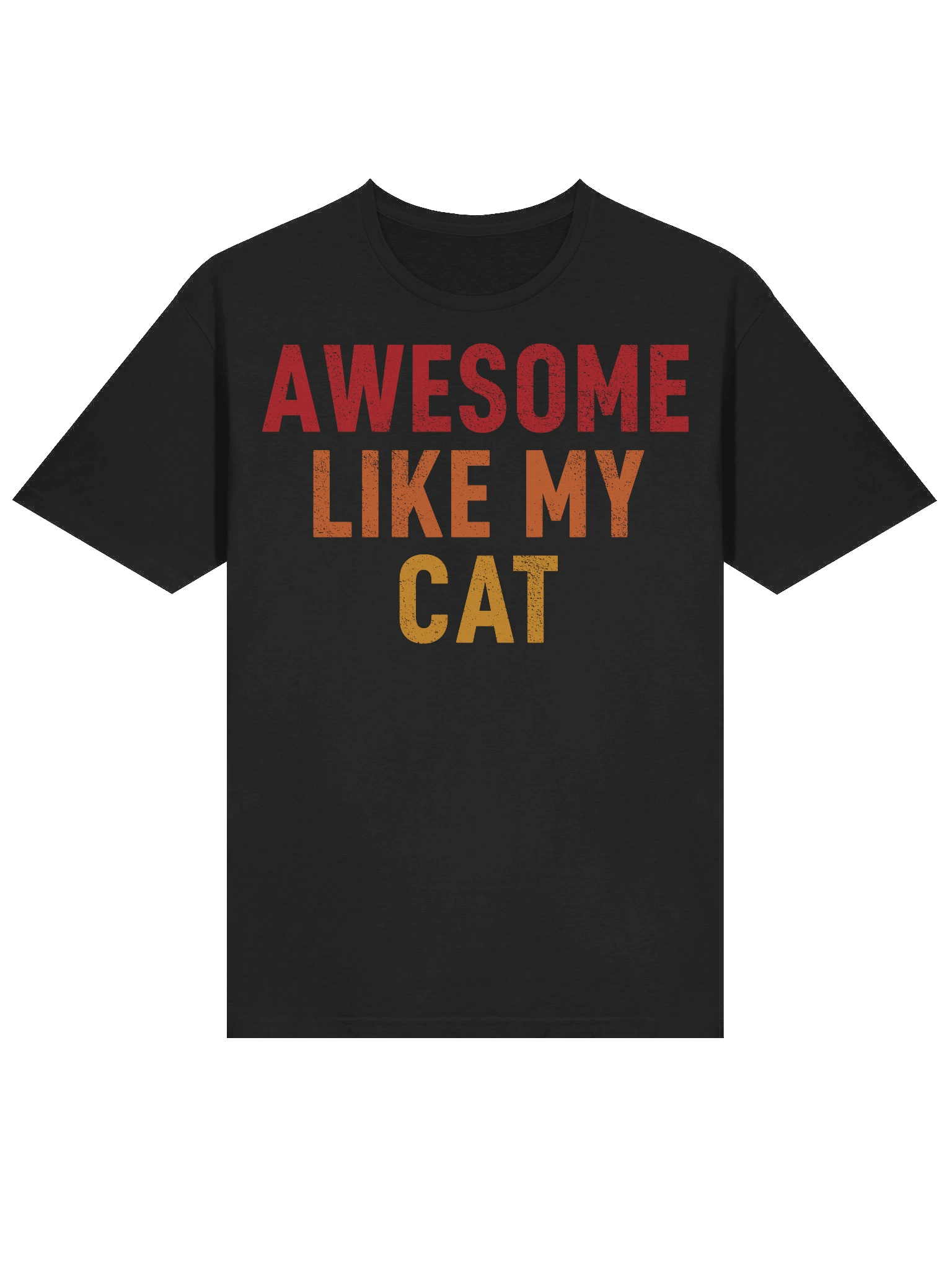 Awesome Like My Cat Retro T-Shirt product image (17)