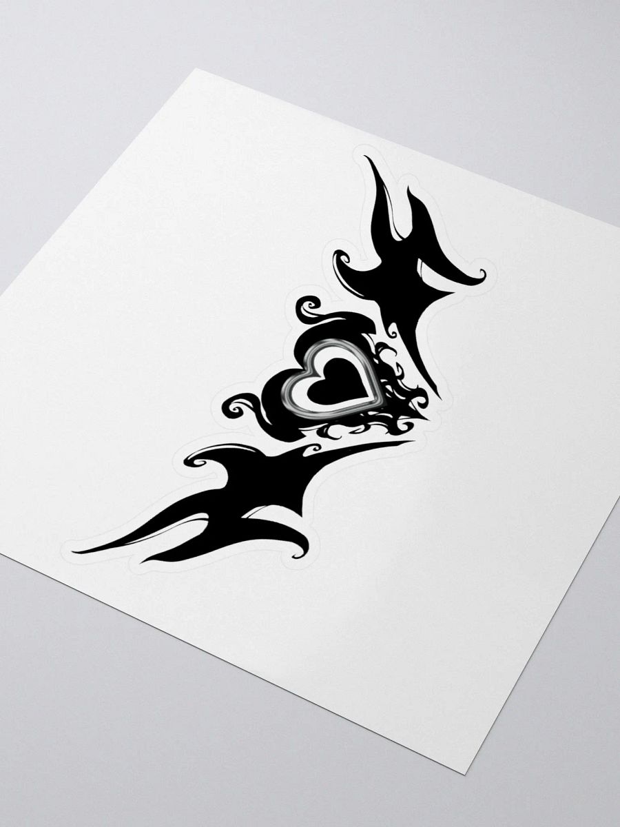 cyber heart sticker 𓆩🖤𓆪 product image (3)
