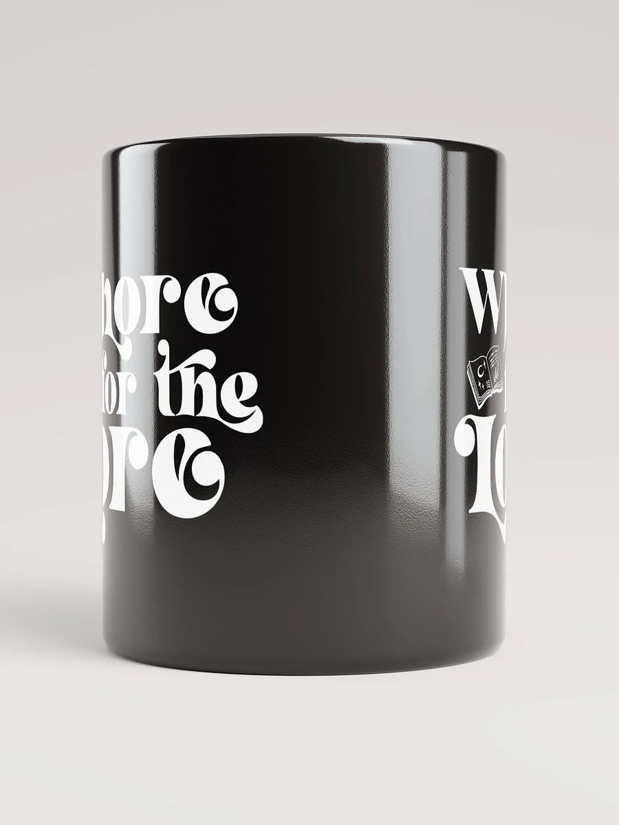 Whore for the Lore Black Mug product image (9)