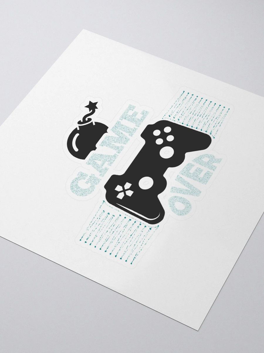 Game Over Controller and Cat Sticker Set product image (7)