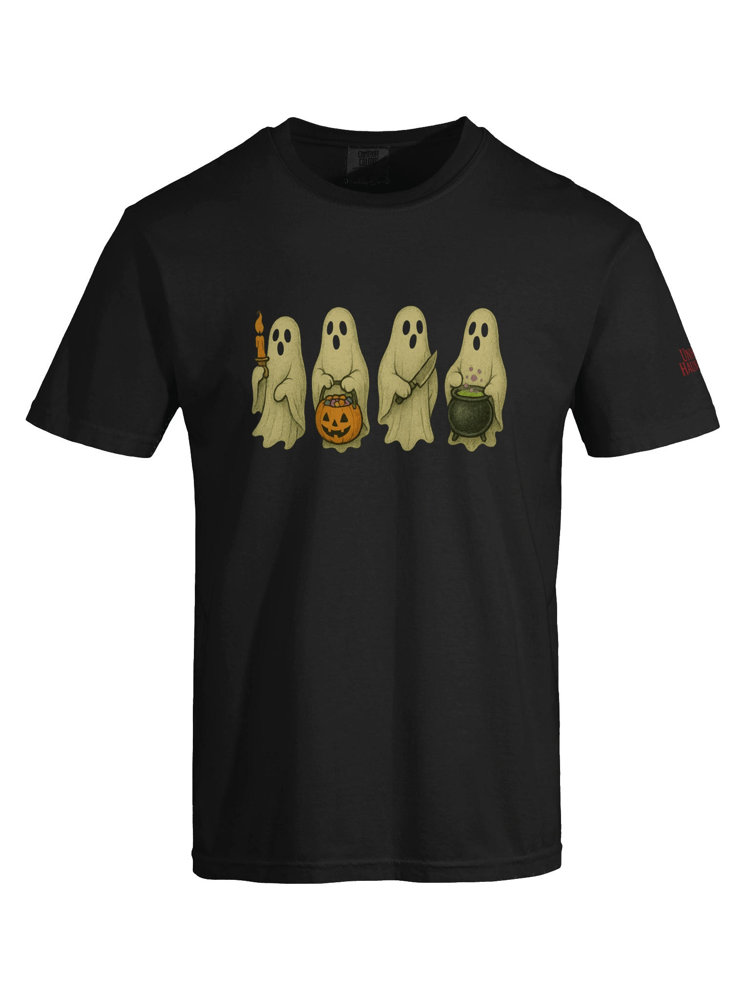 Unholy Hauntings HC Ghost Tee product image (7)