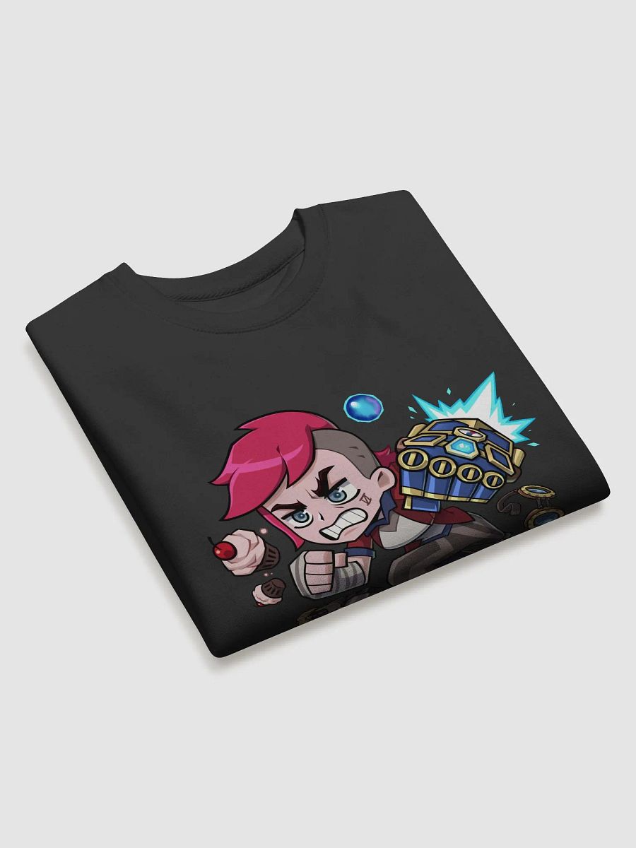 Crazy Pink Hair Girl Sweatshirt product image (3)