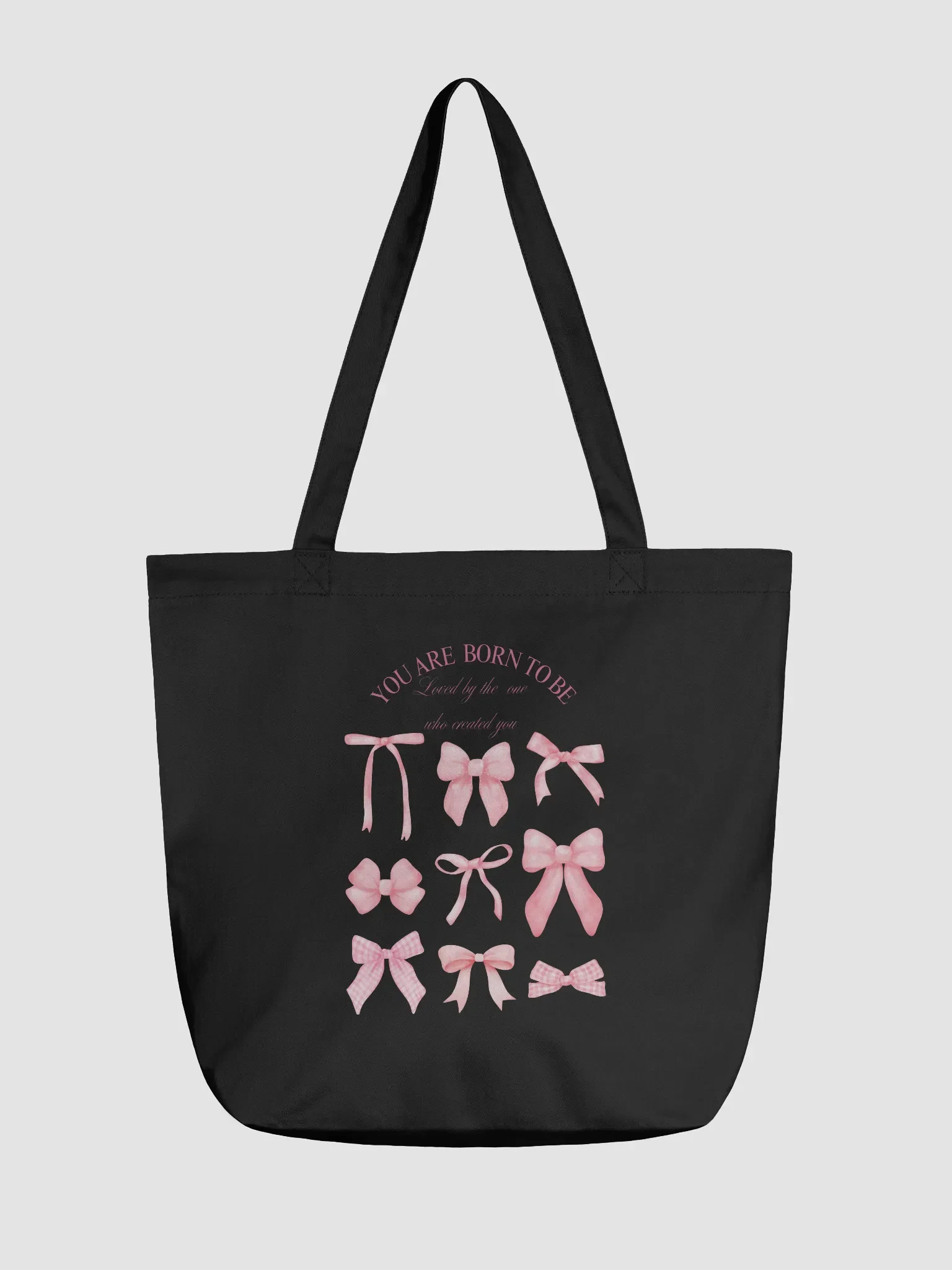 Love Pink Bows Galore Tote Bag product image (1)
