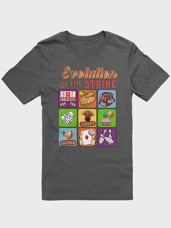 Evolution Of The Strike Bowling Graphic Tee product image (7)
