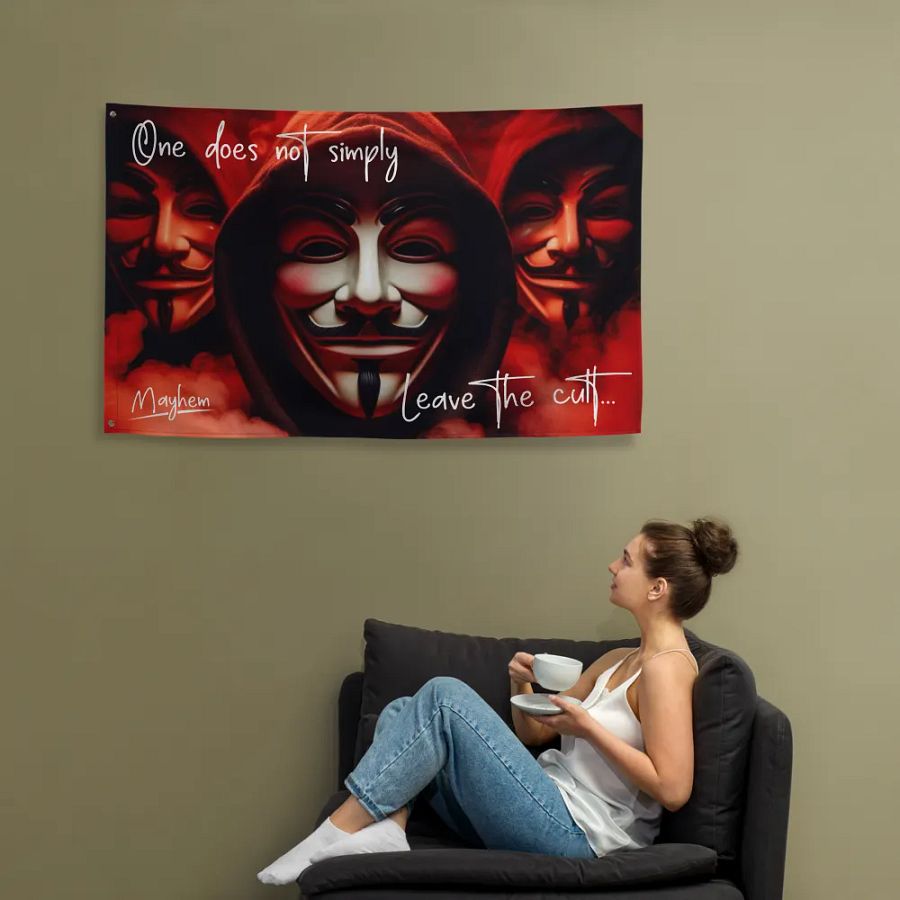 One Does Not Simply Leave The Cult Flag product image (12)