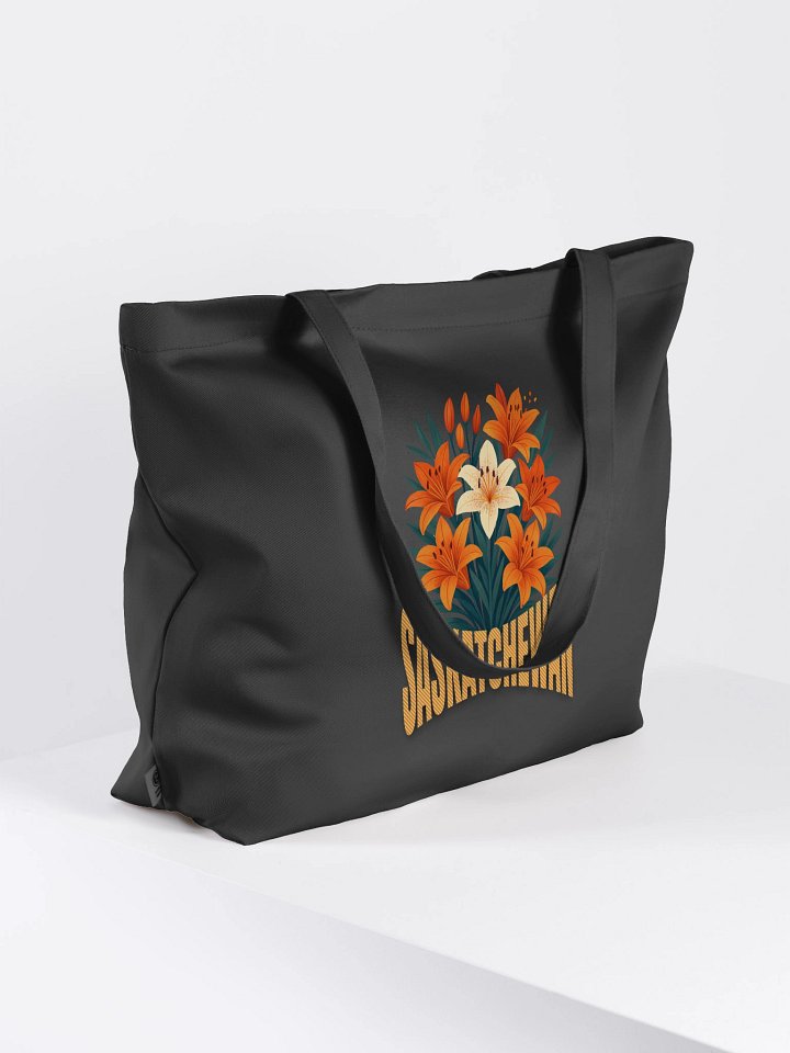 Saskatchewan Tiger Lily Statement Tote product image (1)