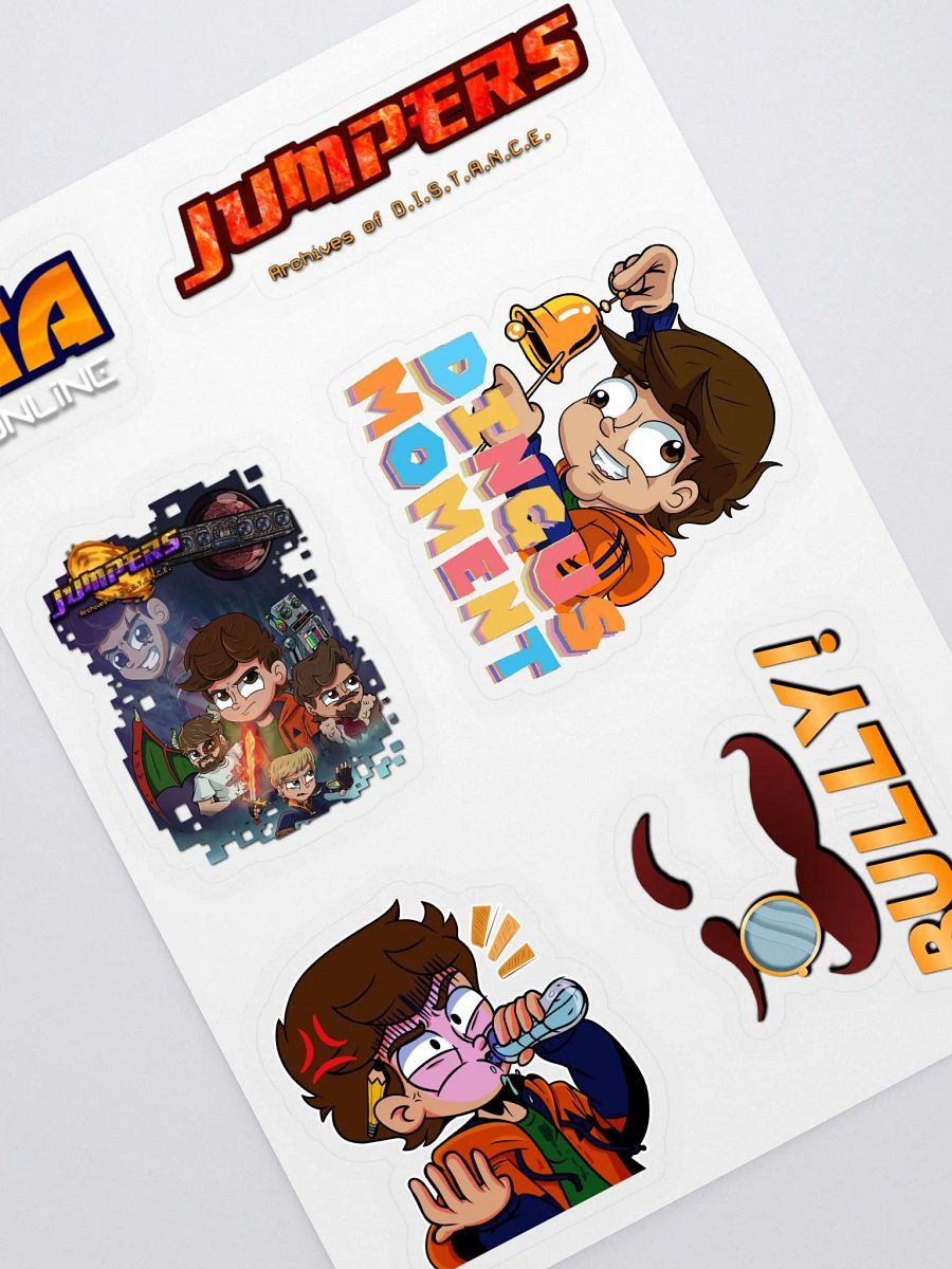 LTA Online - Merch Sticker Sheet 1 product image (1)