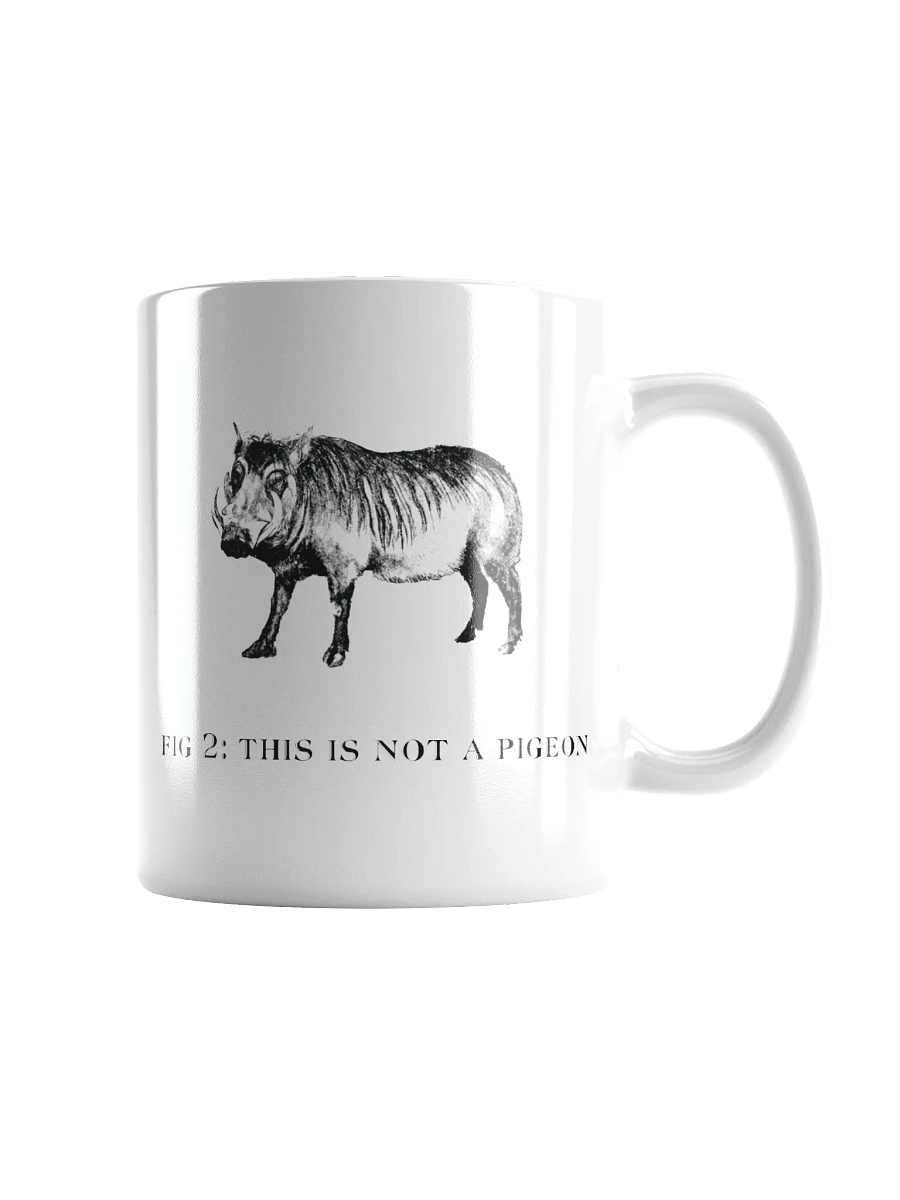 Not A Pigeon-Warthog Mug product image (2)