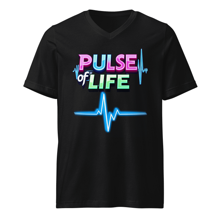 PULSE of LIFE V-Neck T-Shirt product image (1)