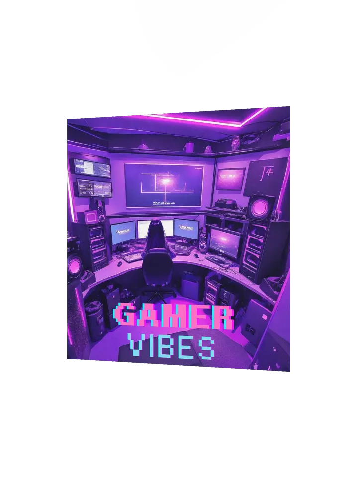 Neon Gaming Haven Poster product image (6)