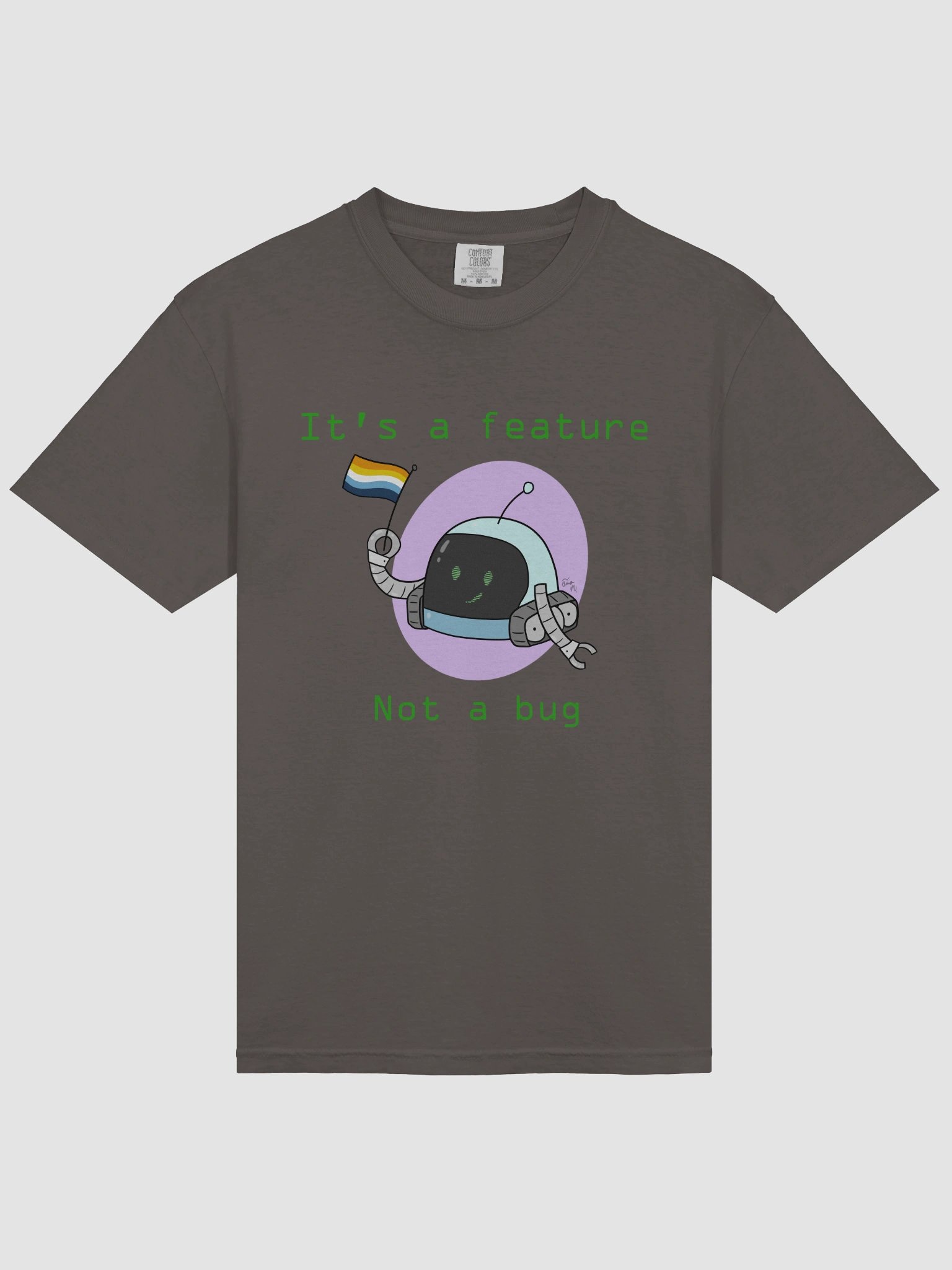 Robo Pride Shirt - AroAce product image (23)