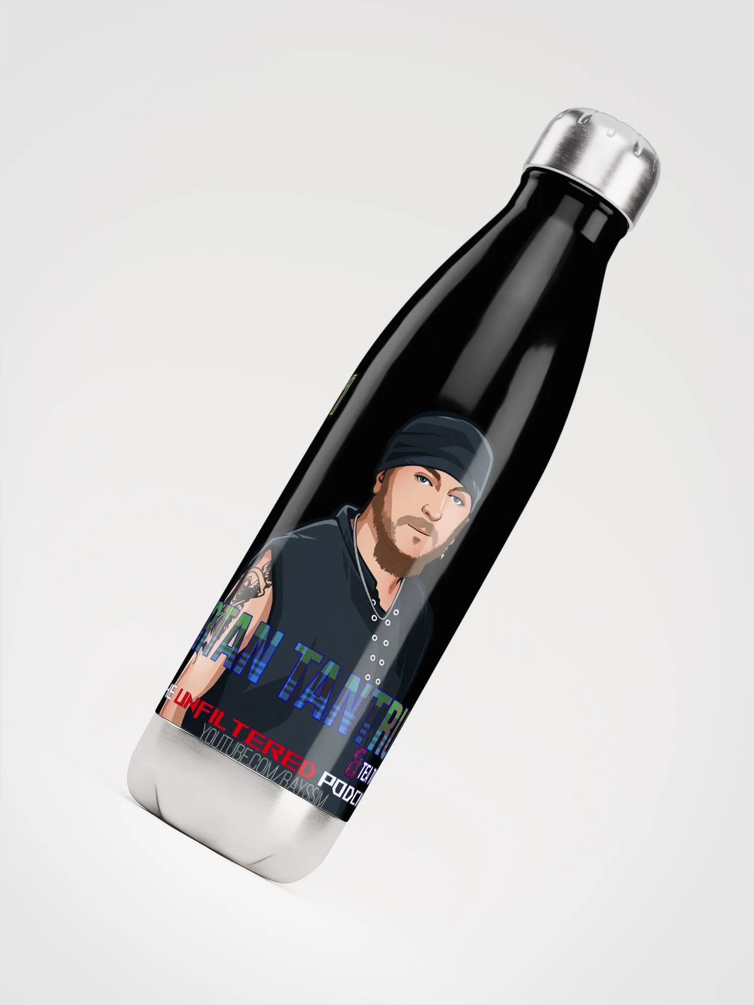 Tartan Tantrums Stainless Steel Water Bottle product image (4)